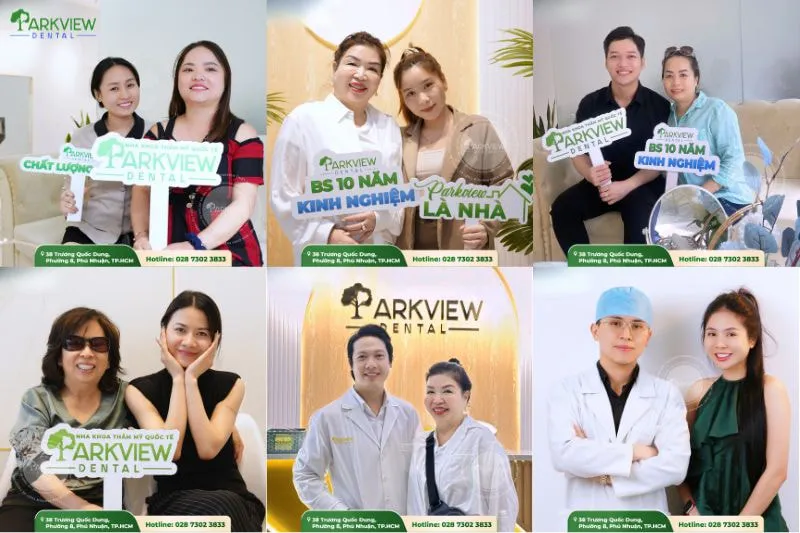 Hình ảnh khách hàng tại Nha khoa Parkview