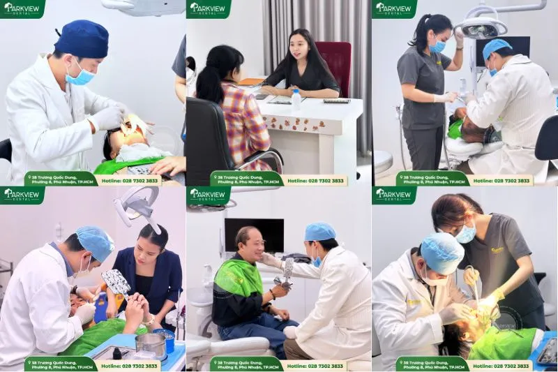 Khách hàng trồng răng Implant tại Nha khoa Parkview