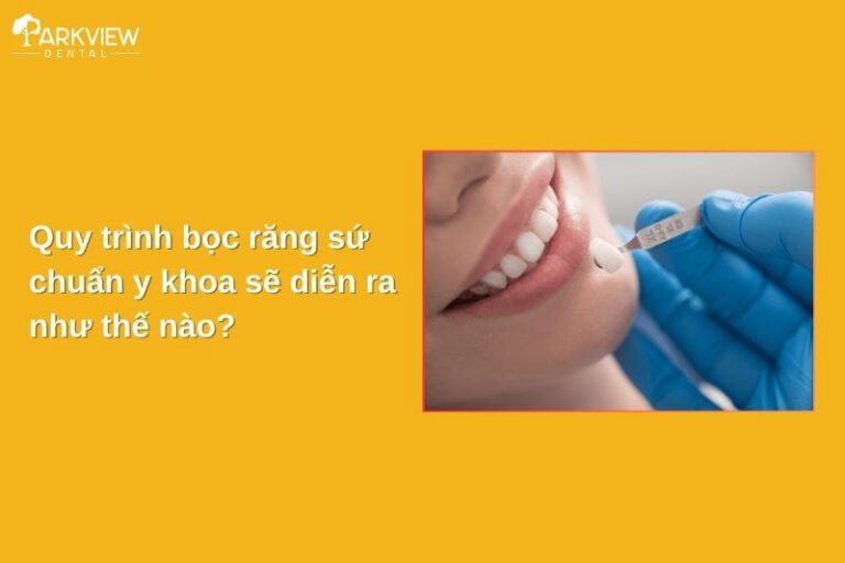 quy trình bọc răng sứ